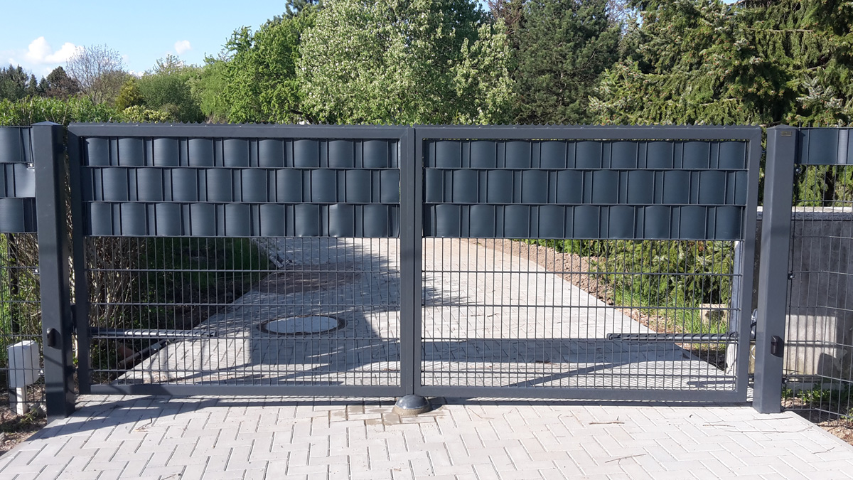 Stabmatten Zaun